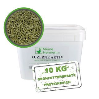 Luzerne Aktiv 5 kg, das ideale Ergänzungsfutter für Geflügel, Vorteile